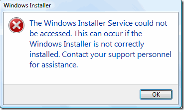 Windows Installer Wont Cancel